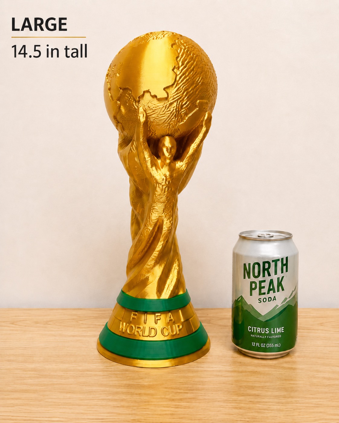 Large trophy 14.5 inches